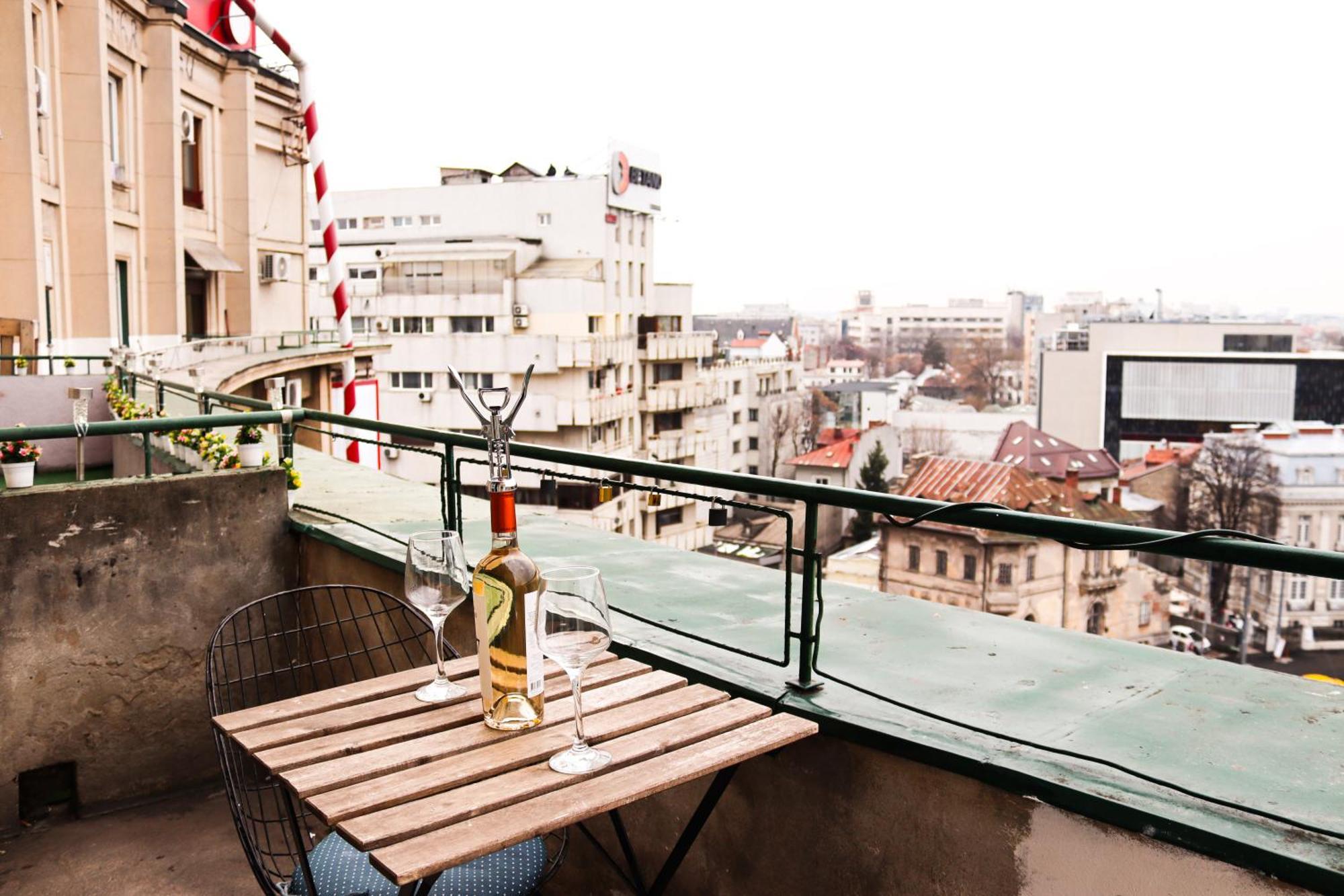 Scandinavian Style Apartment With Panoramic View Bucharest Exterior photo